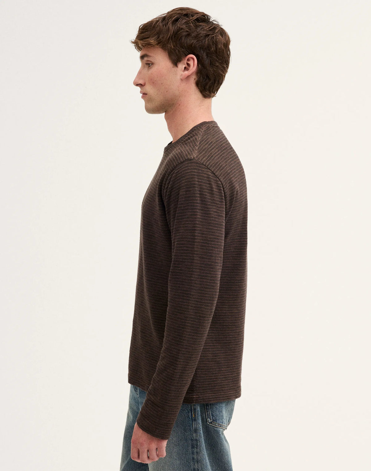 DARK COCOA STRIPE