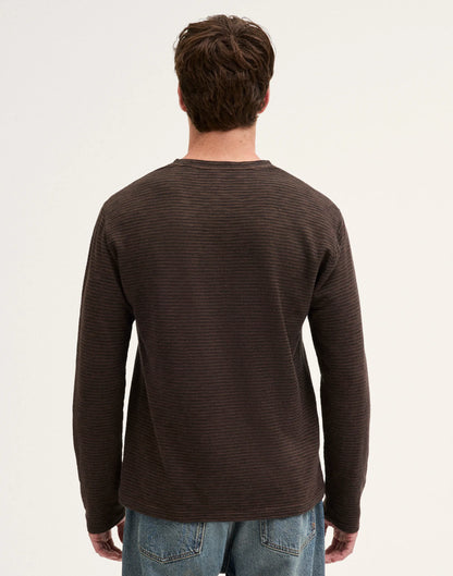 DARK COCOA STRIPE