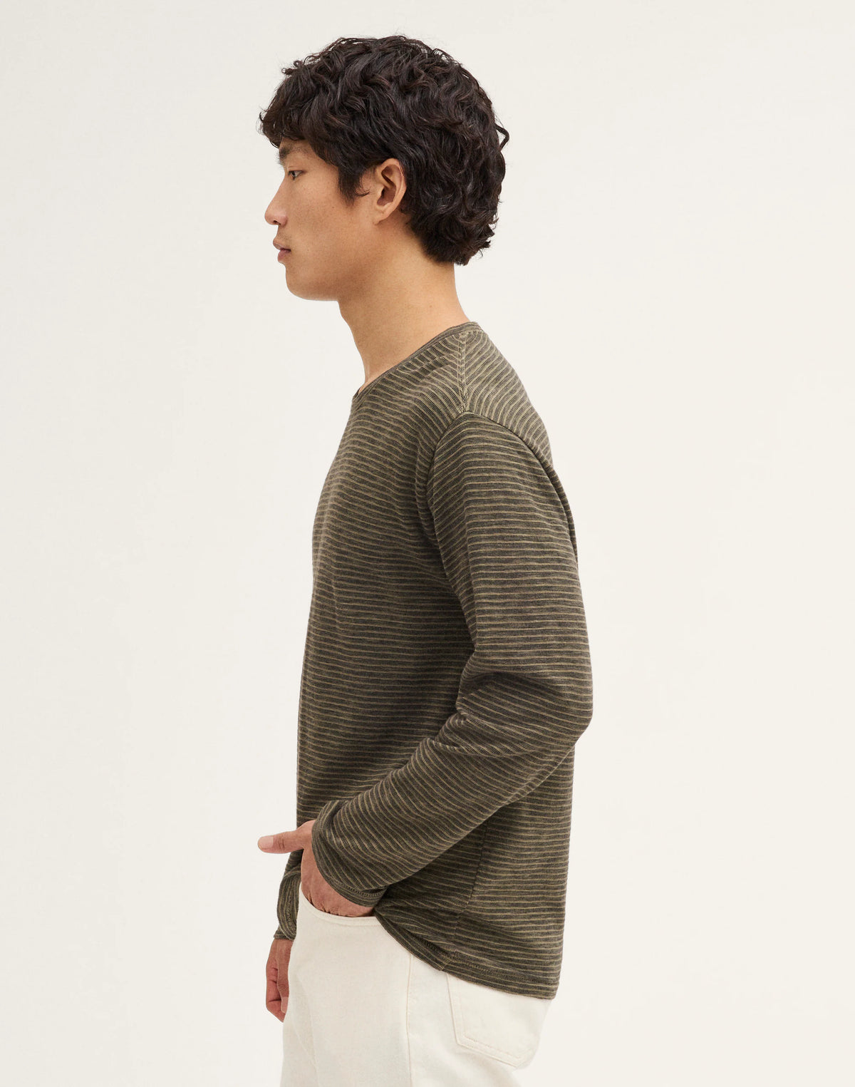 FADED OLIVE STRIPE