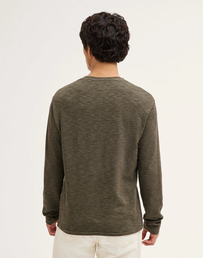 FADED OLIVE STRIPE