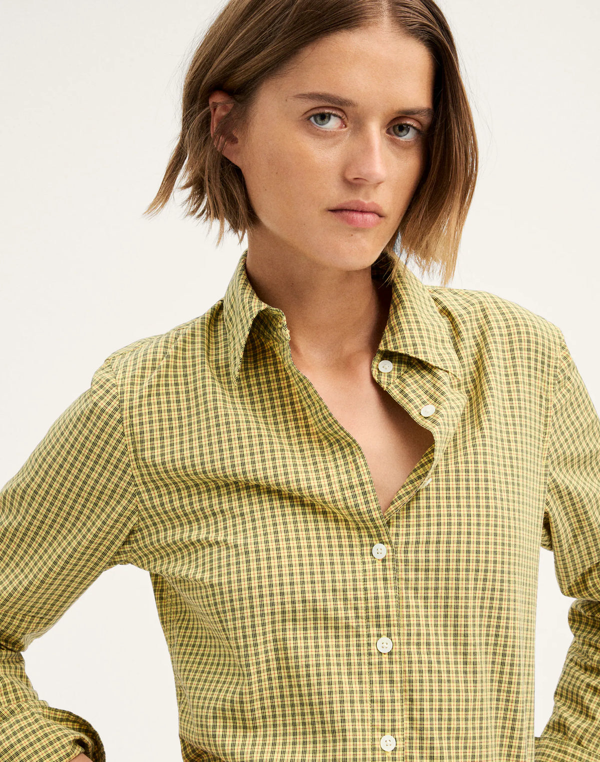 YELLOW BLACK CHECK
