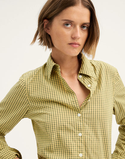 YELLOW BLACK CHECK