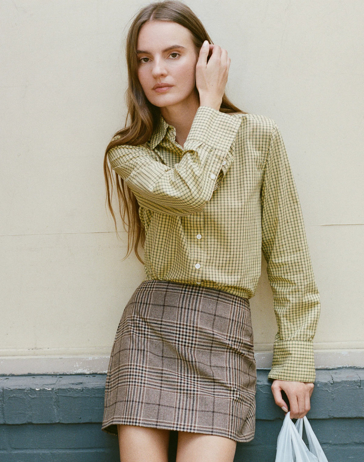 YELLOW BLACK CHECK