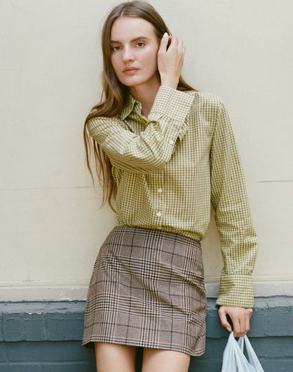 YELLOW BLACK CHECK