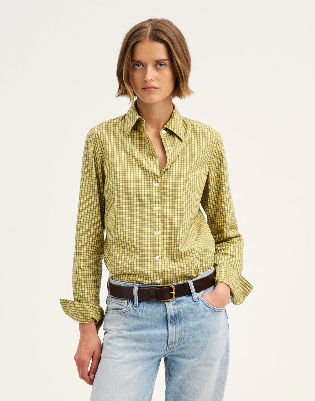 YELLOW BLACK CHECK
