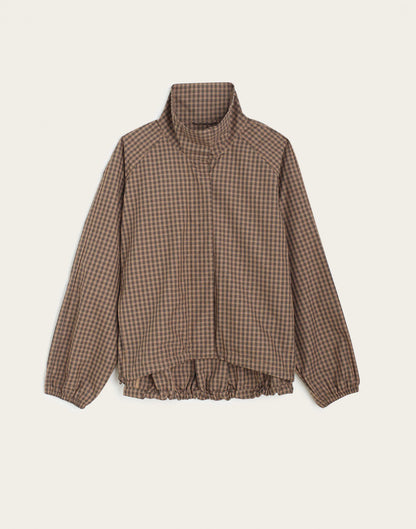 BROWN BLACK CHECK
