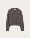 HTHR GREY MINI MULTI STRIPE