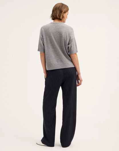 NAVY CREAM STRIPE