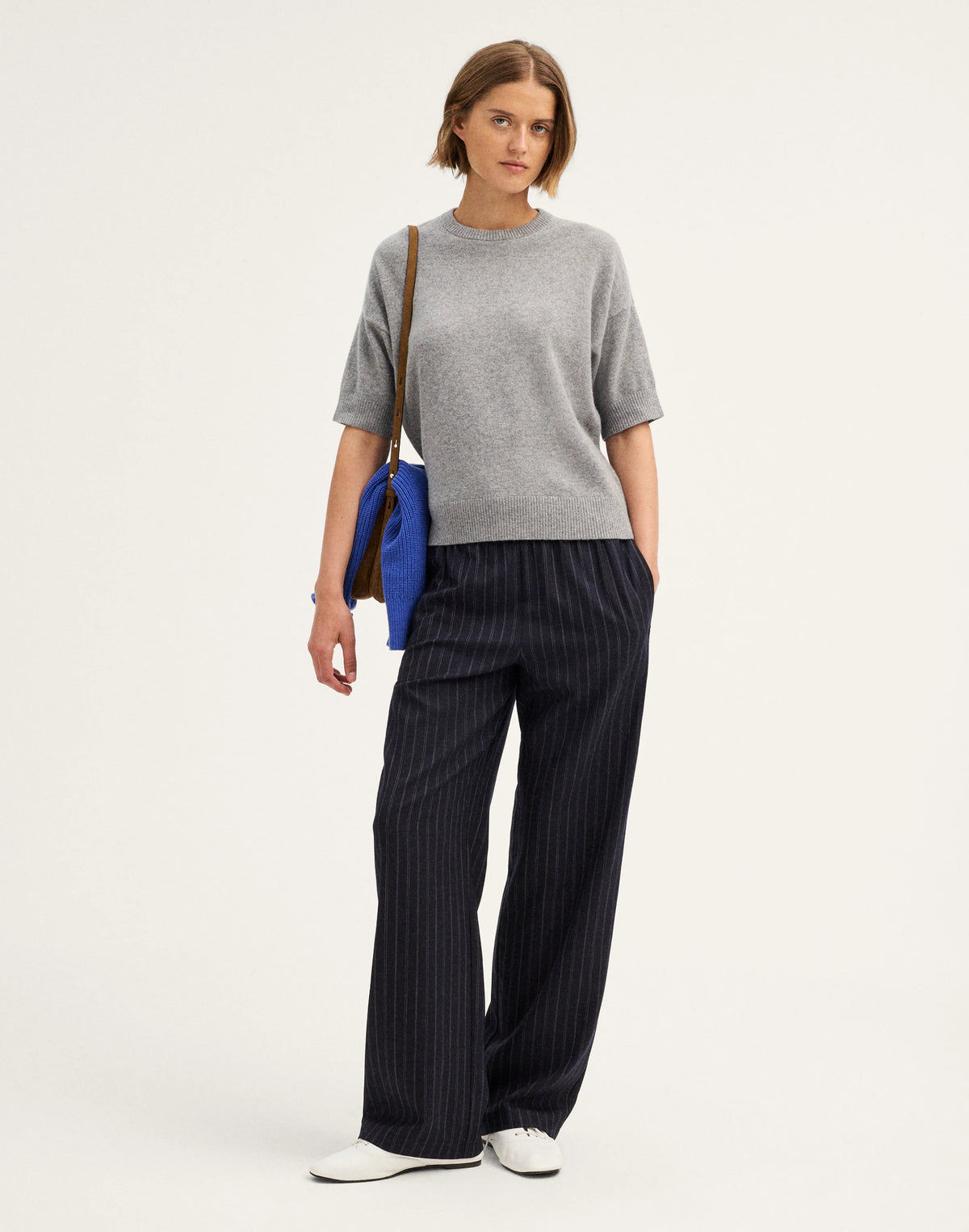 NAVY CREAM STRIPE