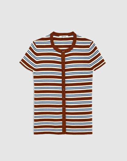 BROWN MULTI STRIPE