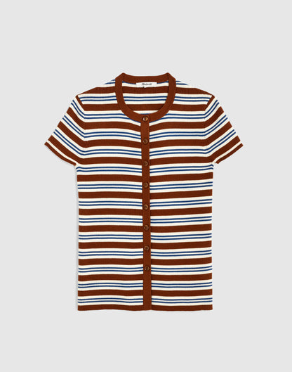 BROWN MULTI STRIPE
