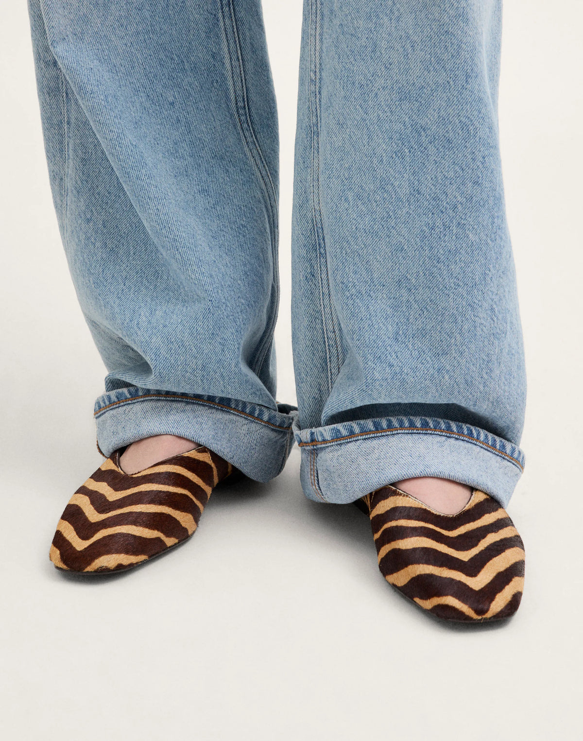 LIGHT CHEVRON HAIRCALF MULTI